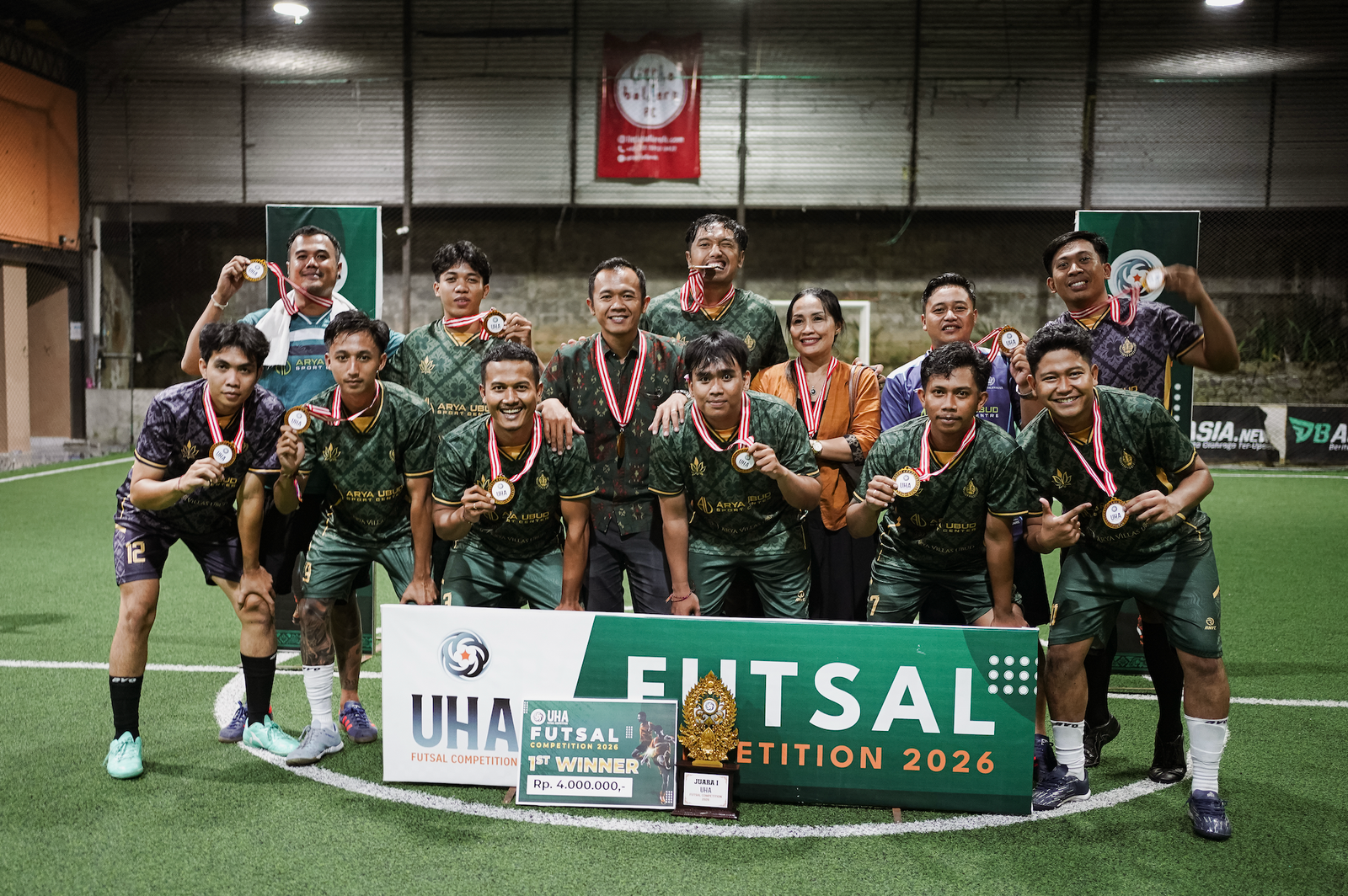 Arya Arkananta Resort & Spa, Part of Aryas Hotel, Secures Championship Title at UHA Futsal 2026